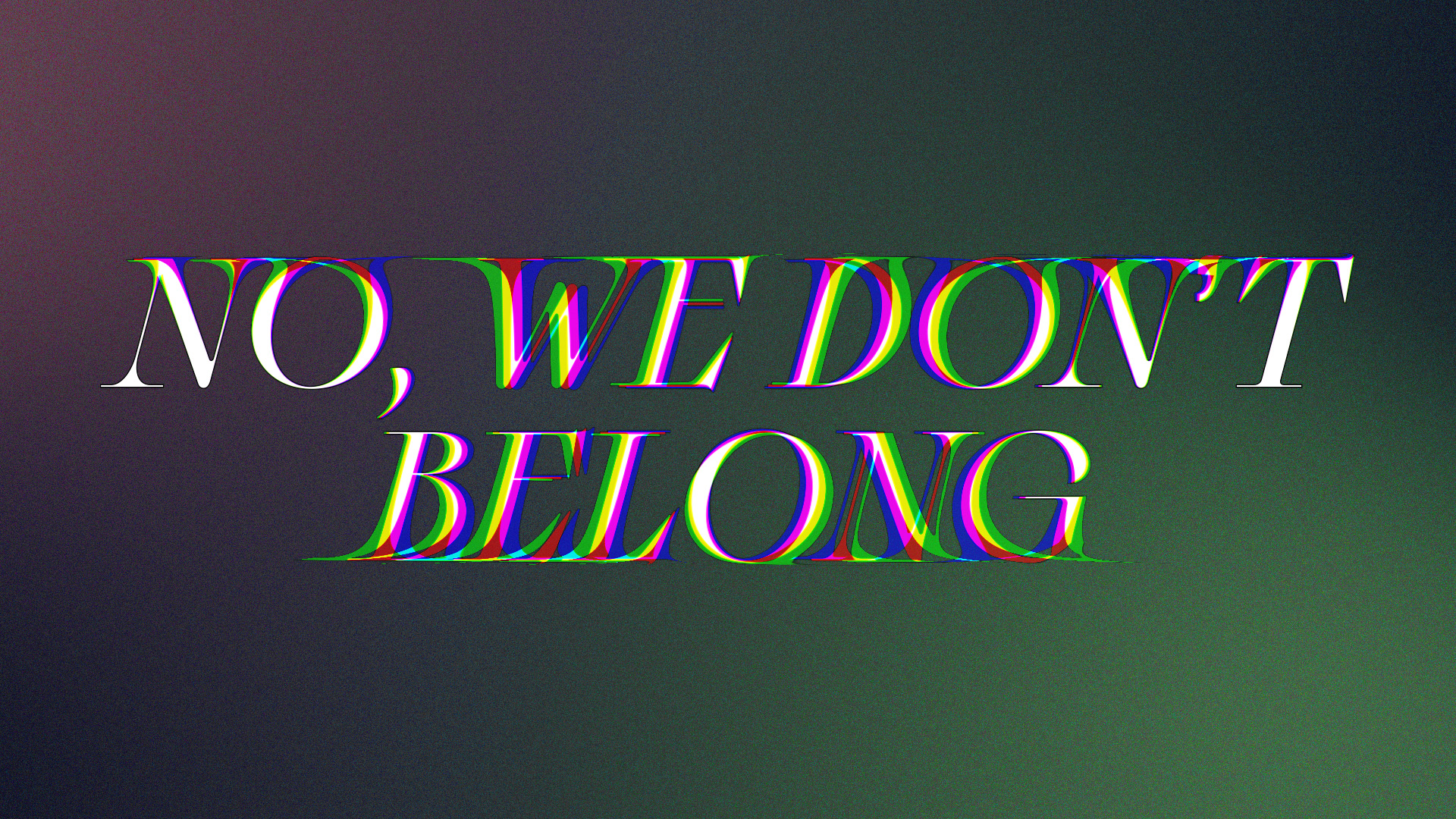 Kinetic Typography Frame 2