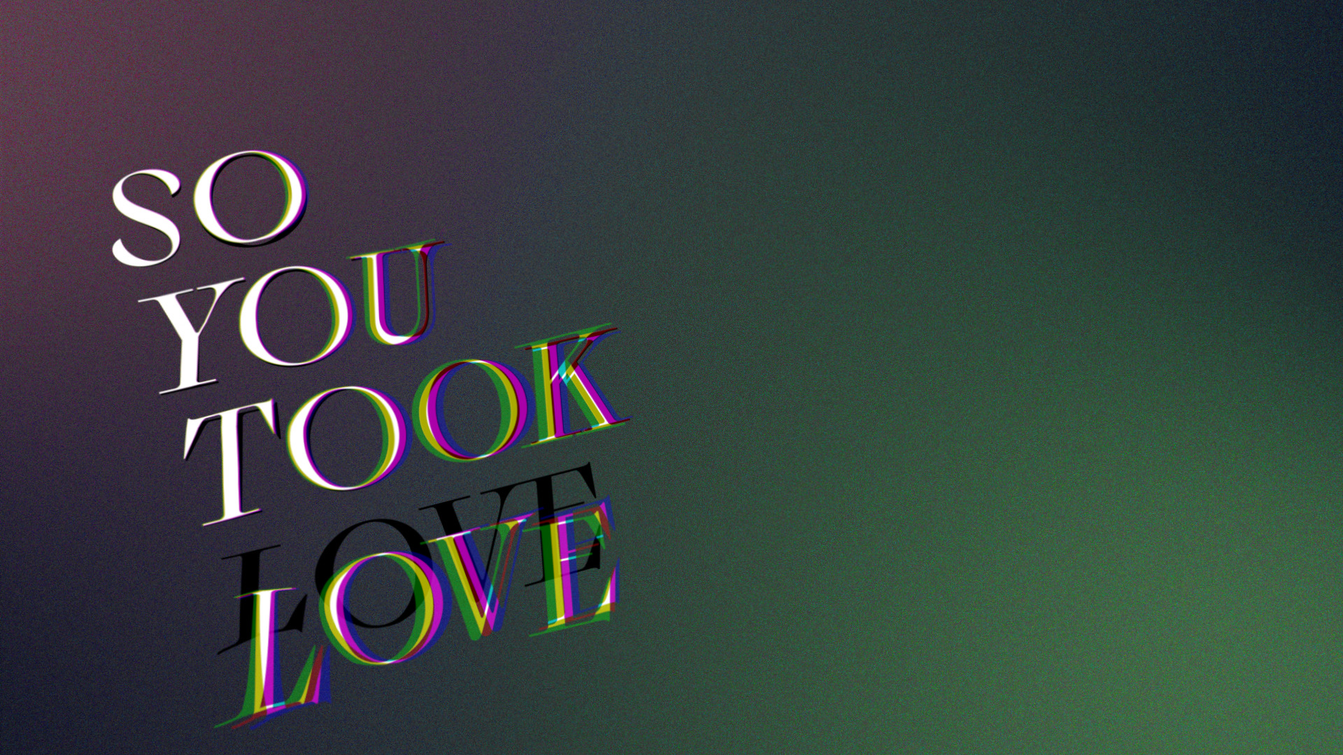 Kinetic Typography Frame 4