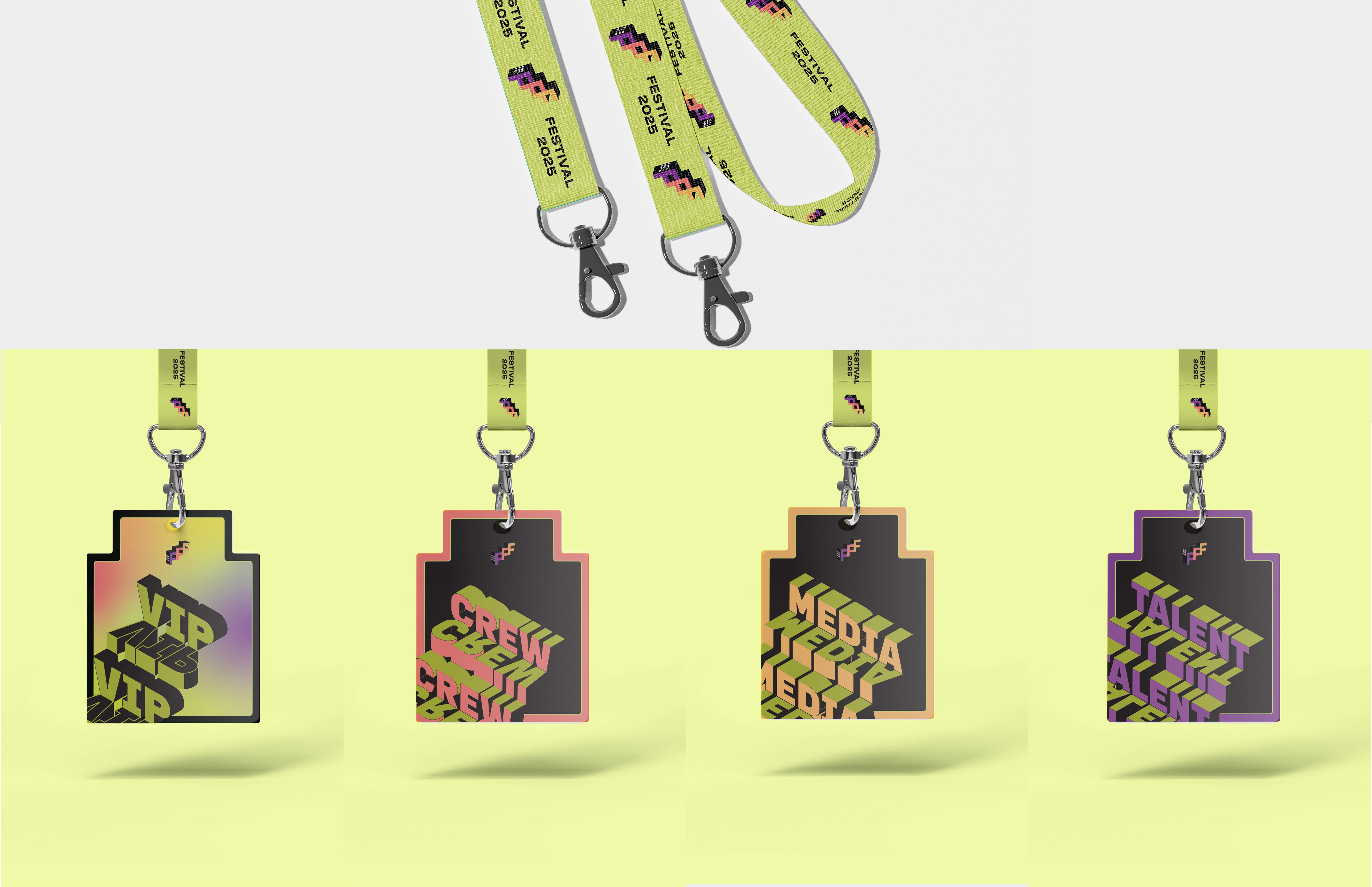 Festival Lanyards and Badges