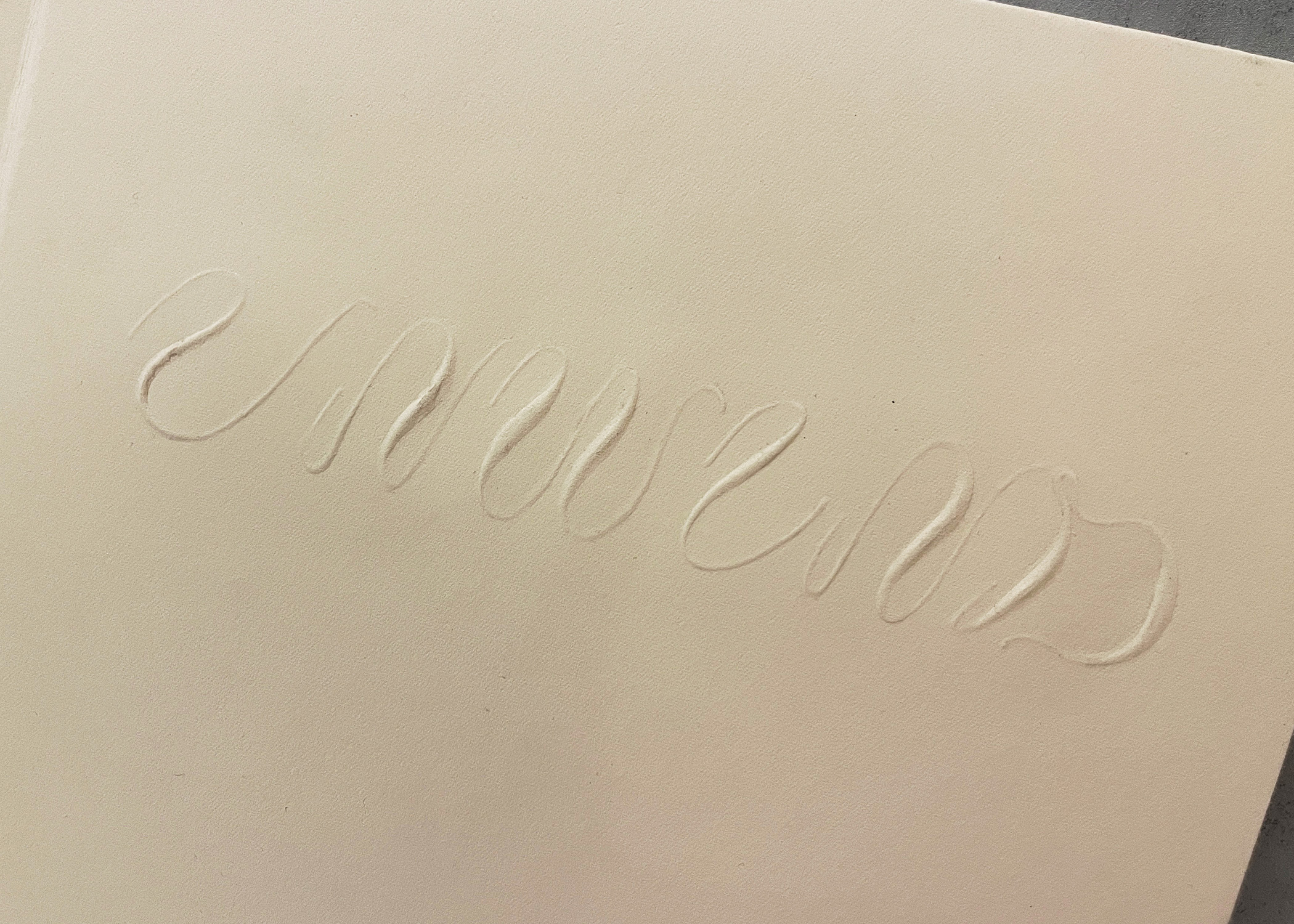 Custom Font Zine Design